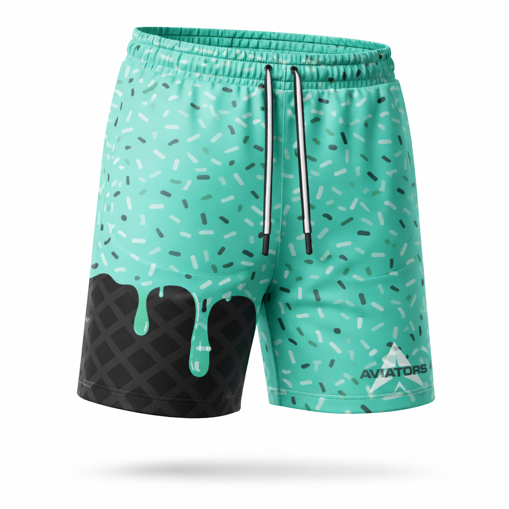 Aviators Mint Shorts