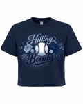 Navy Boxy Tee