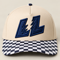 LL NAVY CHECKERED