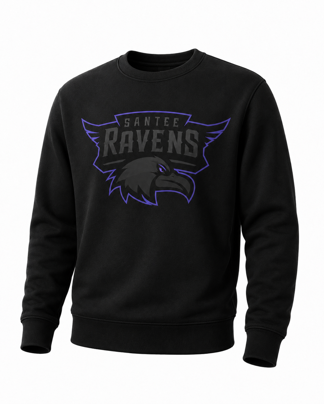 CUSTOM RAVENS CREWNECK OR HOODIE