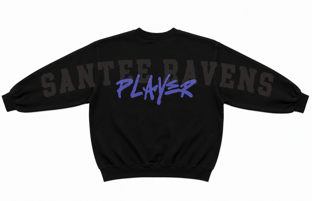CUSTOM RAVENS CREWNECK OR HOODIE